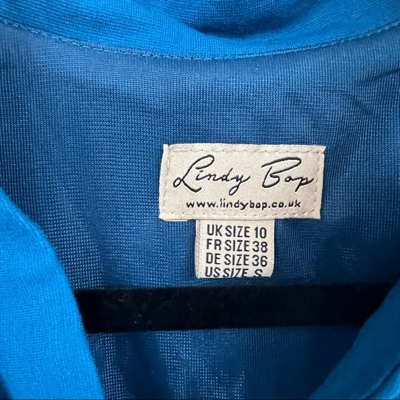 Lindy Bop Megan Polka Dot Retro Style Dress - Picture 12 of 13